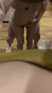 对着镜子做太有感觉了