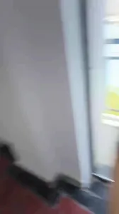 酒店开门操学姐，中途服务员走过