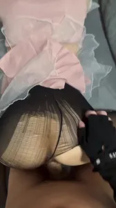 后入反差母狗护士射屁股上