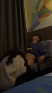 周末3P别人女友