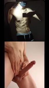 [回归]17cm腹肌大屌 鸡巴比母狗脸还大